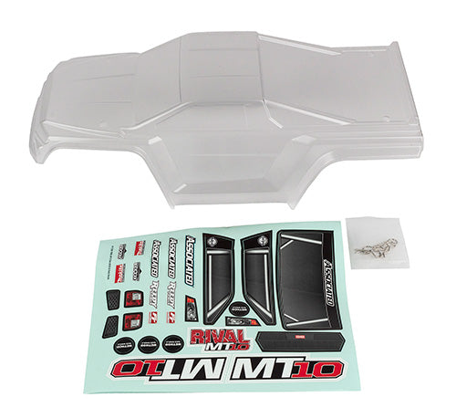 Team Associated ASC25829 RIVAL MT10 Body V2