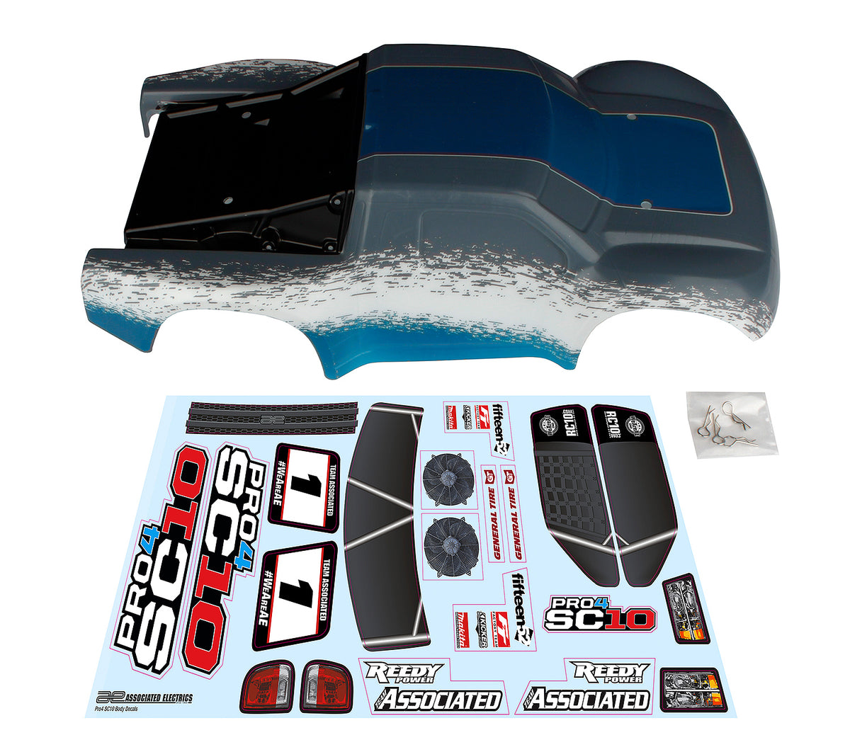 Team Associated ASC25858 Pro4 SC10 Contender Body