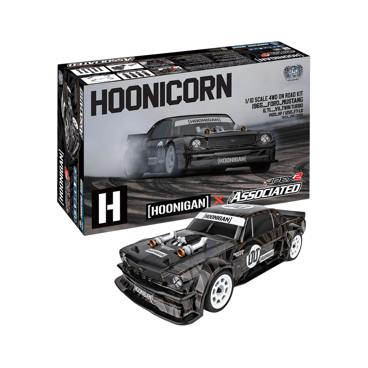 Team Associated ASC30137 Apex2 Hoonicorn Kit