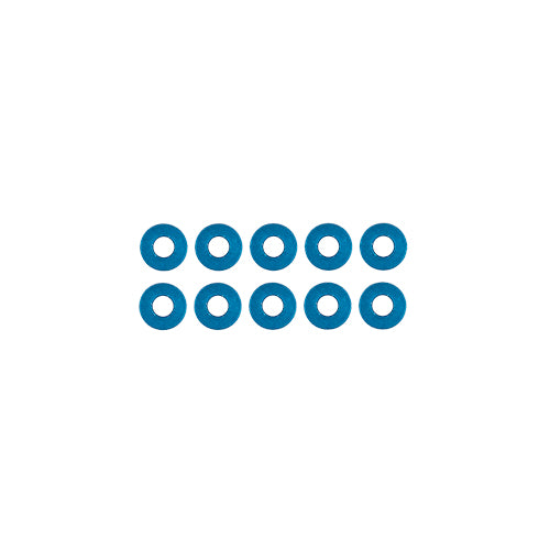 Team Associated ASC31393 Aluminum Washers 6.0x2.5x0.5mm
