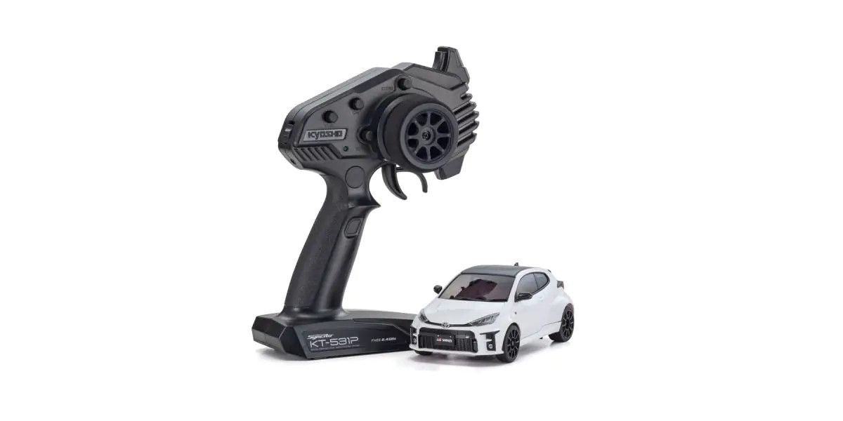 Kyosho MINI-Z RWD MR-04 readysetToyota GR YARIS Platinum White Pearl