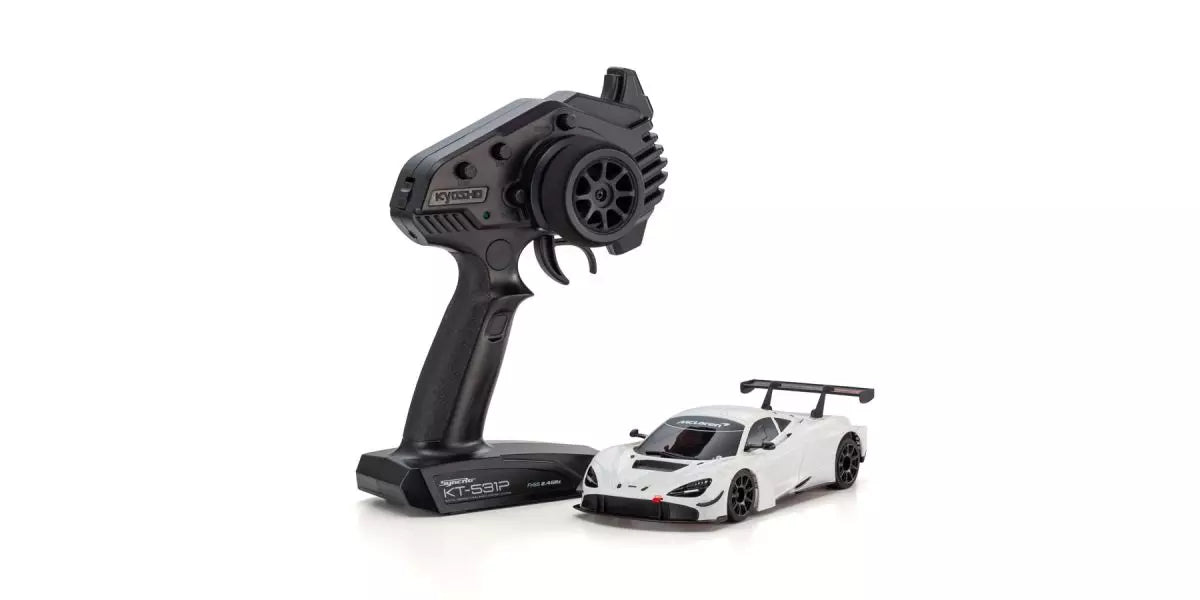 Kyosho MINI-Z RWD MR-04 readyset McLaren 720S GT3 #03 White 32364W