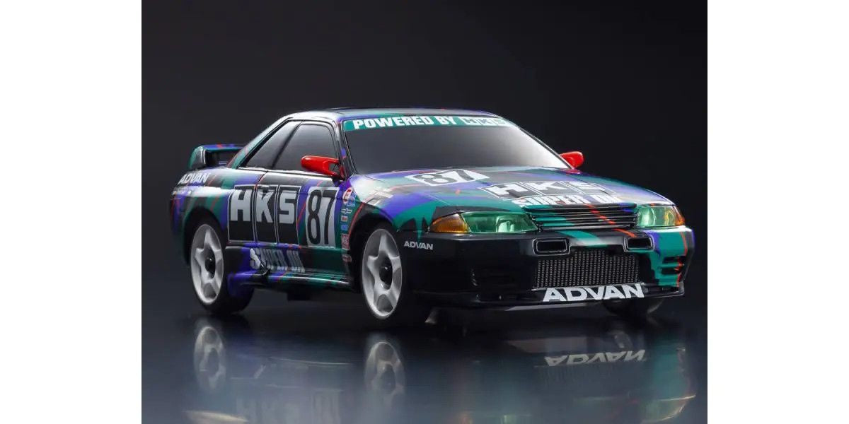 Kyosho MINI-Z AWD HKS SKYLINE GT-R (R32) 1993 #87