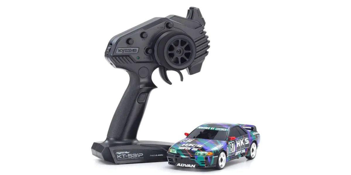 Kyosho MINI-Z AWD HKS SKYLINE GT-R (R32) 1993 #87 | PowerHobby