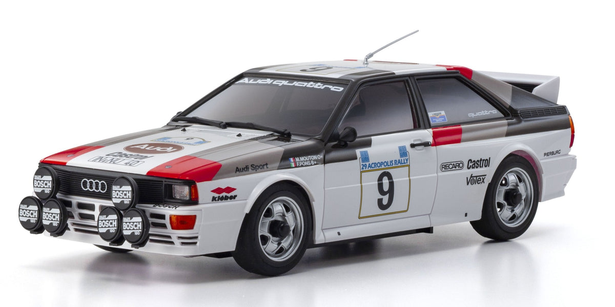 Kyosho Mini-Z AWD Audi Quattro Rally Acropolis 1982 #9