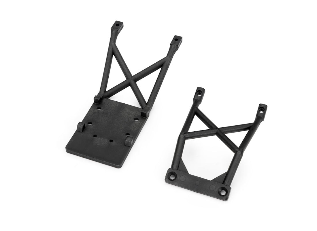 Traxxas 3623-BLK Skid Plate Front & Rear for 2WD Stampede Models