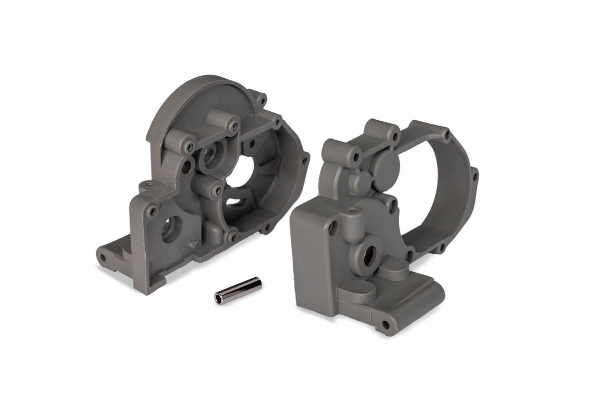 Traxxas 3691-SLGRY Slate Gray Gearbox Halves