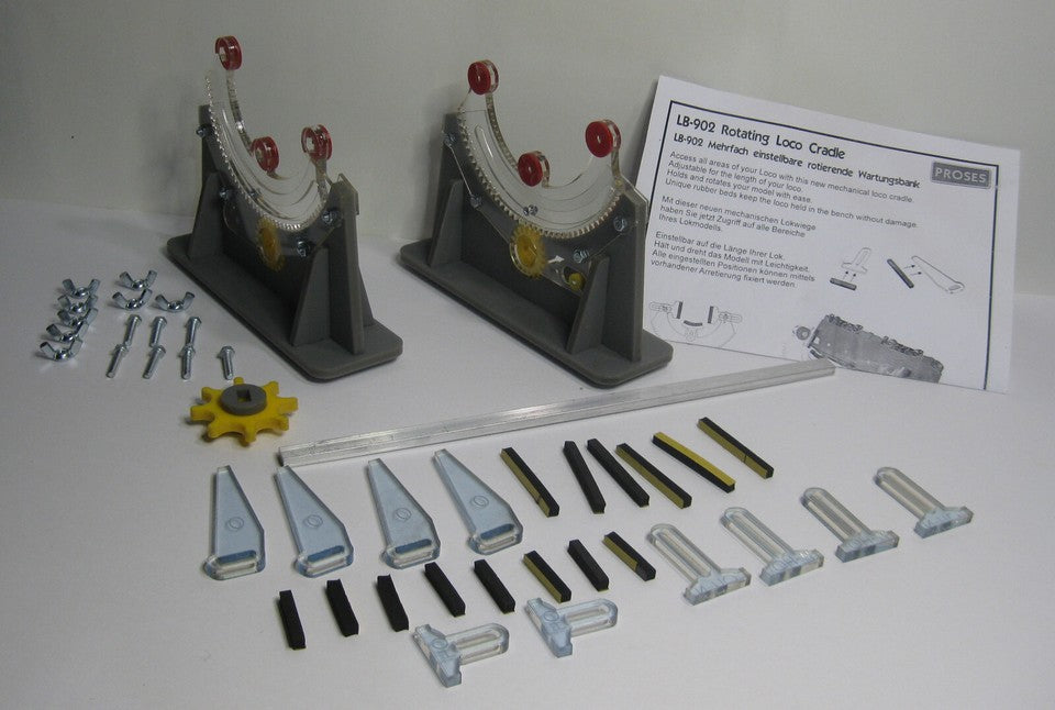 Proses Bachmann Rotating Loco Cradle HO N O Scale Train 39018 for Kato