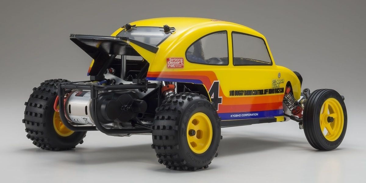 Kyosho 30614D Beetle 2014 1/10 2WD Electric Off-Road Buggy Kit- Yellow