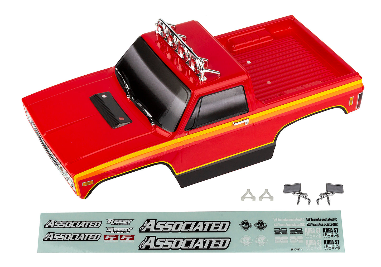 Team Associated ASC41100 RTR Body Set