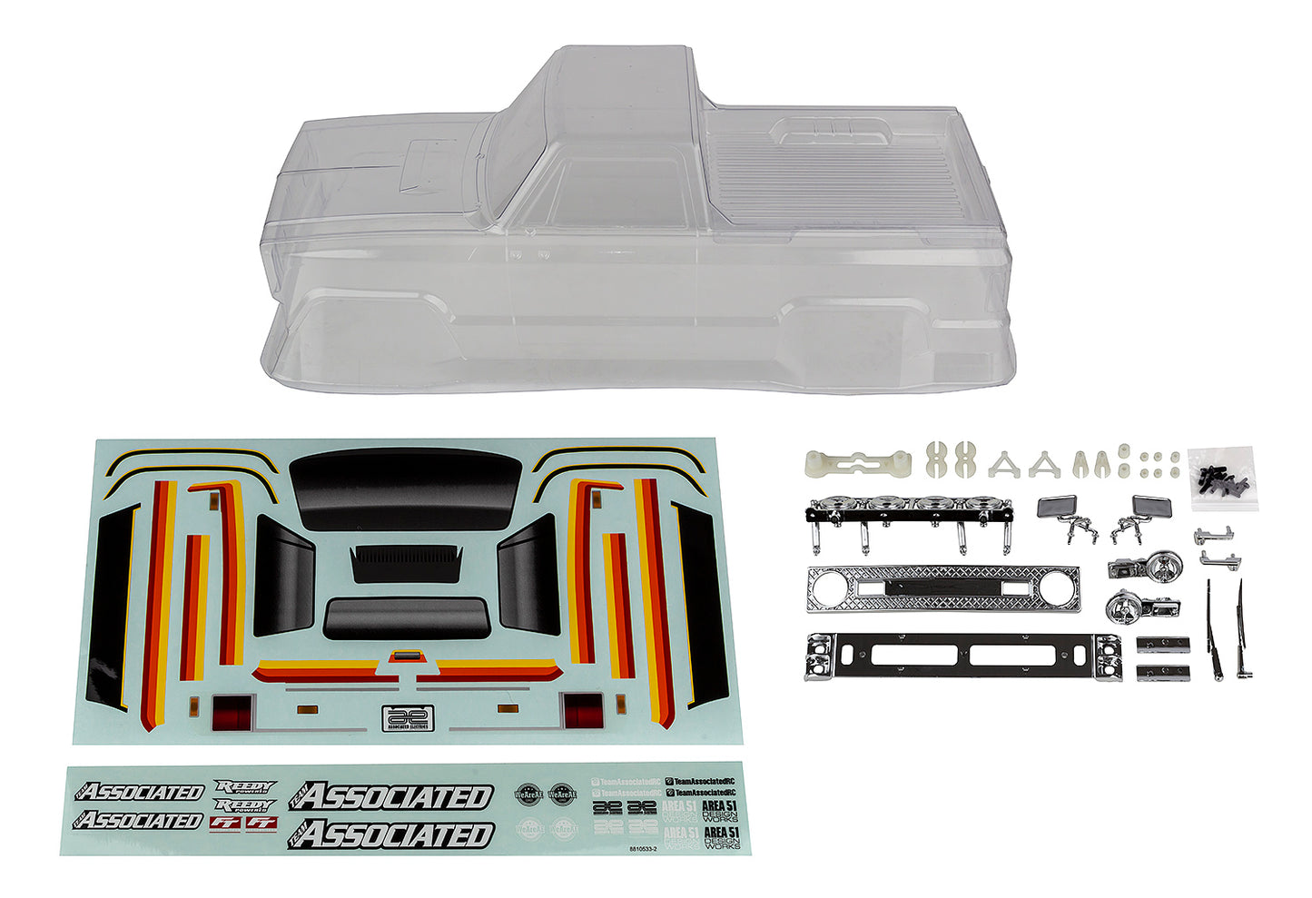 Team Associated ASC41101 MT12 Body Set