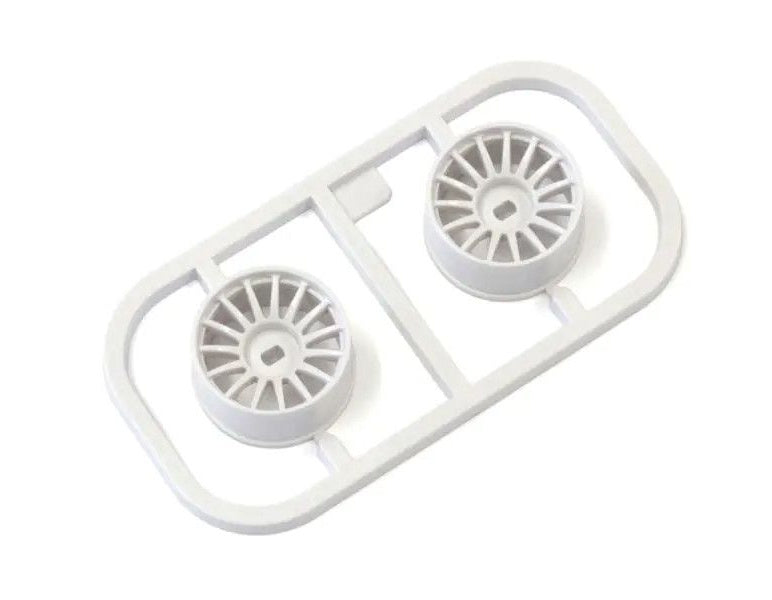 Kyosho MDH100W-W1B Multi Wheel W/Offset 1 (White/AWD/2pcs.)