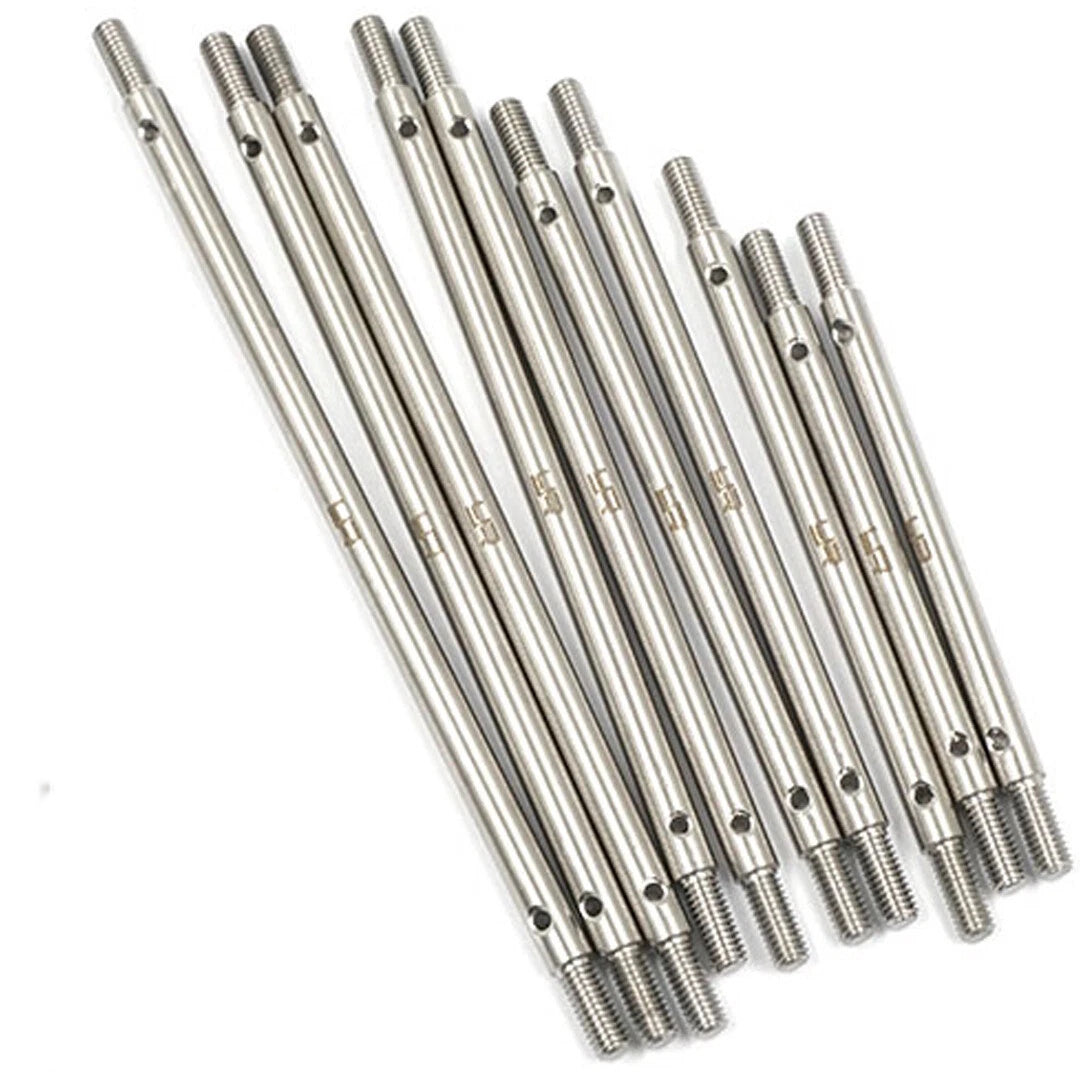 Yeah Racing AXSC-013 Stainless Steel Full Link Set (10 Pcs): SCX10 II AX90046