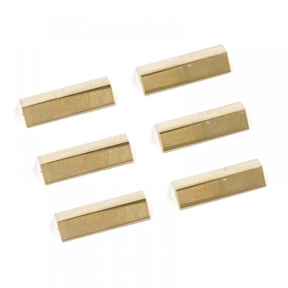 Yeah Racing KY03-013GD Chassis Weight Brass Balancer 6pcs for Mini-Z MR03