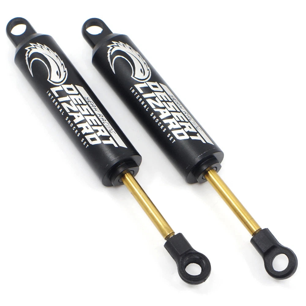 Yeah Racing DDL-110BK Blk. 110mm Desert Lizard Two Stage Internal Spring Dampers