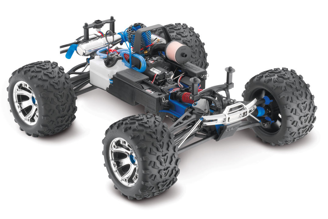 Traxxas 53097-3-BLUE Revo 3.3 Nitro 4WD Monster Truck RTR TQi TSM
