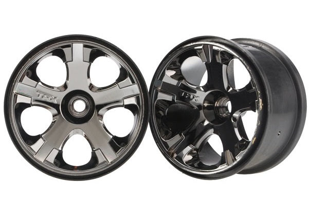 Traxxas 3772 All-Star 2.8 Chrome Rear Wheels