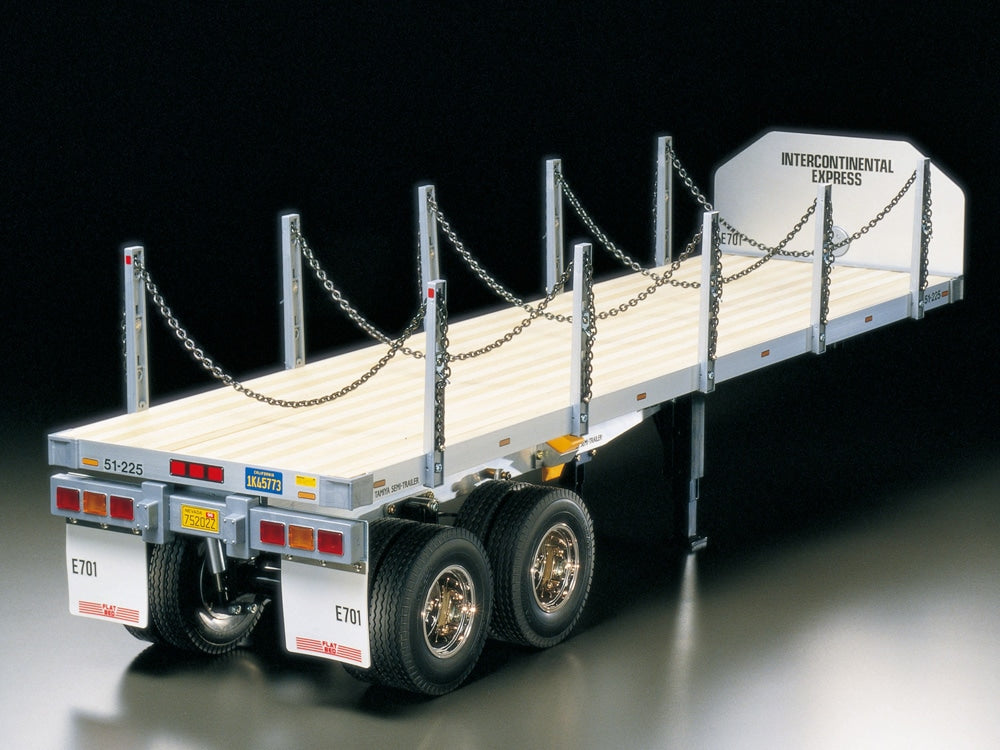 Tamiya 56306 1/14 RC flatbed semi-trailer kit