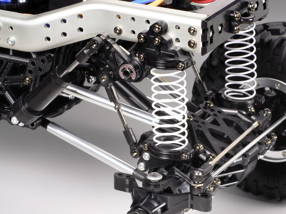 CR-01 pushrod damper suspension