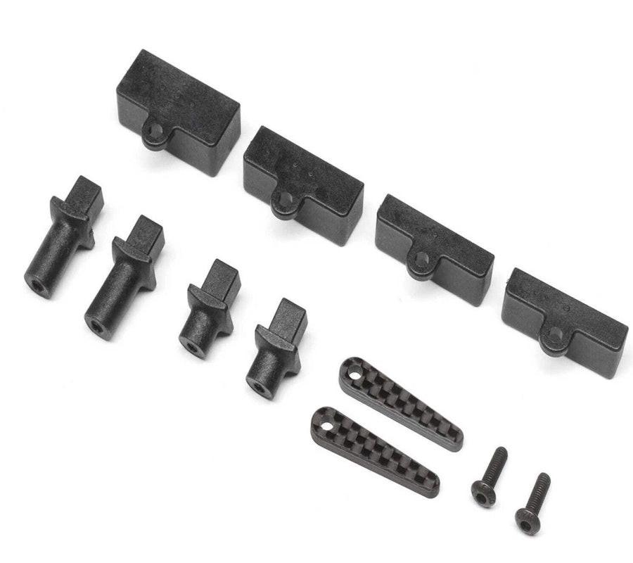 Losi TLR231102 Carbon Tab Battery Mount Set: 22X-4