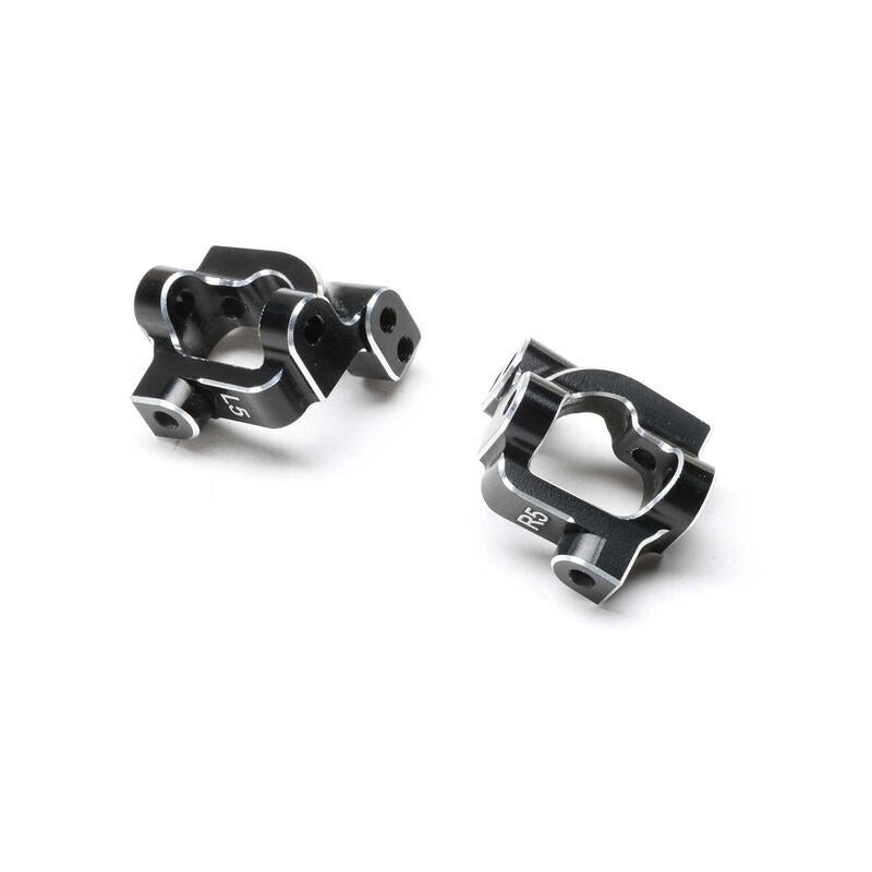 Team Losi Racing TLR-1070 Caster Block Set, 5 Deg, Aluminum: 22S Sprint
