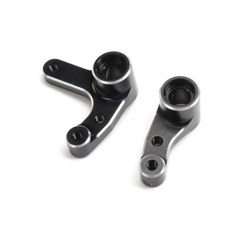 Team Losi Racing TLR-1063 Bell Crank Set, Aluminum, Black: 22S Sprint