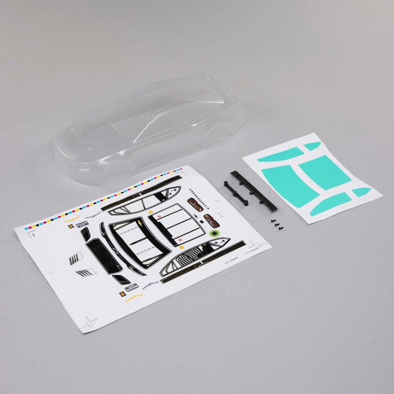 Team Losi LOS-1938 Chevy Clear Body: NASCAR GROM