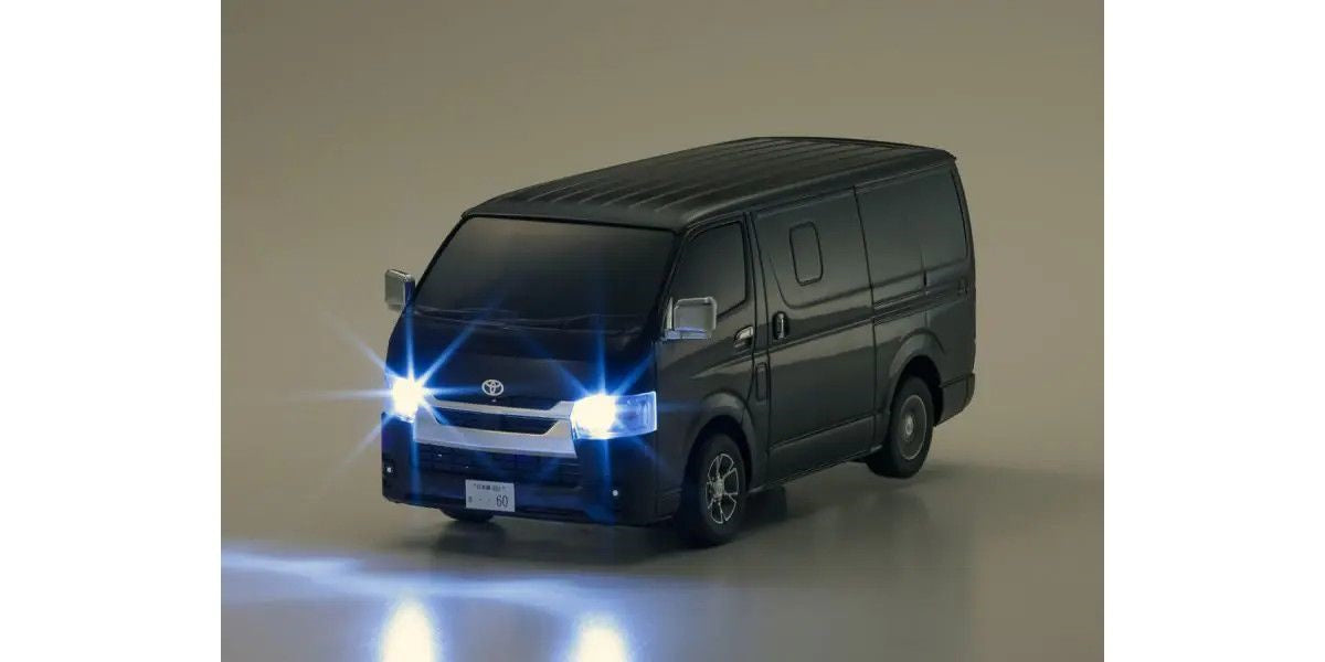 Kyosho 66609BK 1/28 First Mini-Z Toyota Hiace Black Readyset RTR RC Car Kit