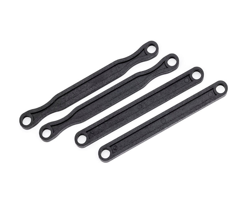 Traxxas 6748-BLK Traxxas Camber Link Set Plastic Front/Rear Black