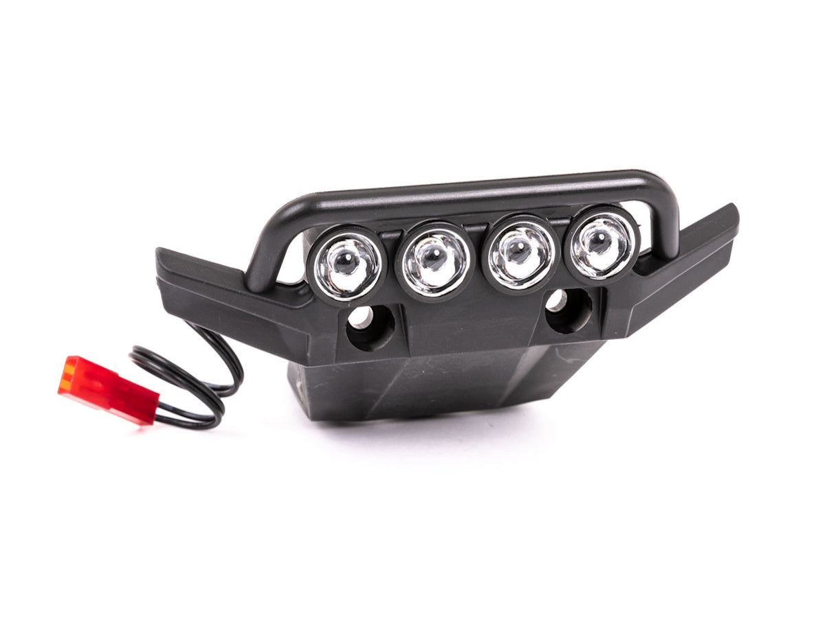 Traxxas 6791 Front Bumpers w/ LED Lights Assembled for Rustler 4x4