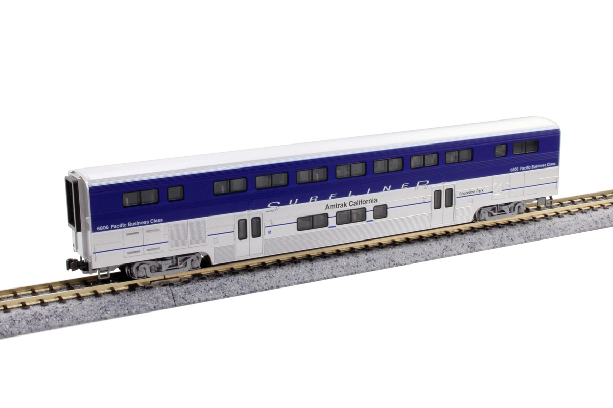 KATO 106-0048 N Scale Amtrak SC-44 Charger Pacific Surfliner Starter Set