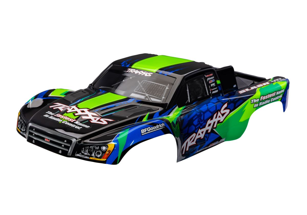 Traxxas 6812-GRN Slash VXL Clipless Body