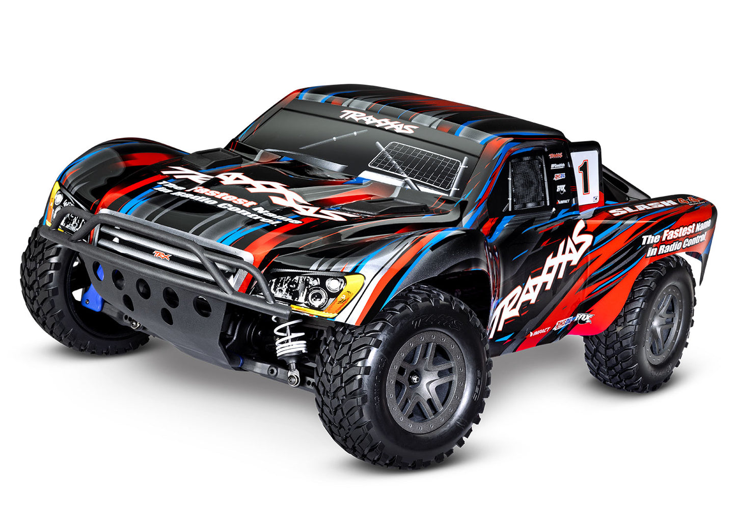 Traxxas Slash BL-2S 1/10 RTR 4X4 Brushless Short Course Truck Red