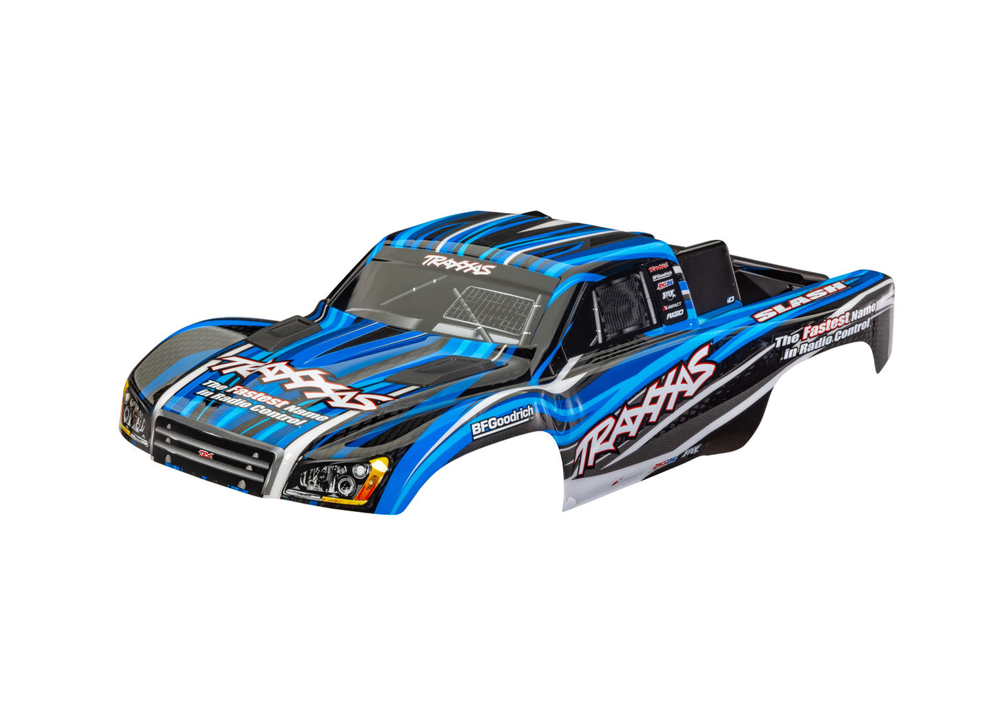 Traxxas 6910-BLUE Slash 4X4 Blue Clipless Body