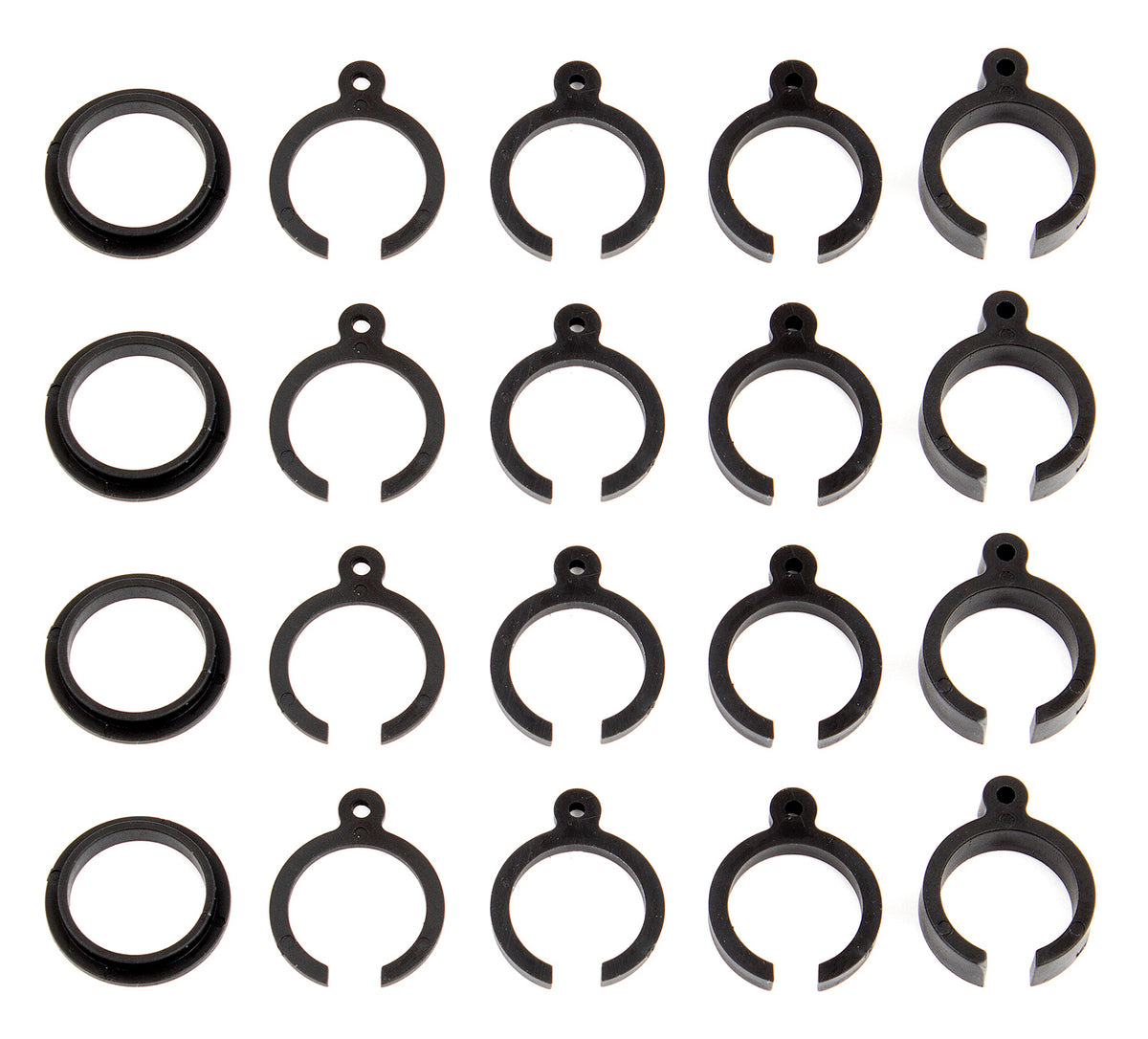 Team Associated ASC71054 Spring Clips Retainers