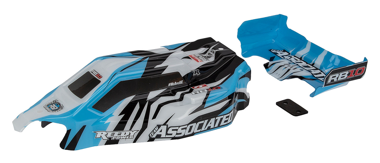 Team Associated ASC72017 RB10 Body and Wing