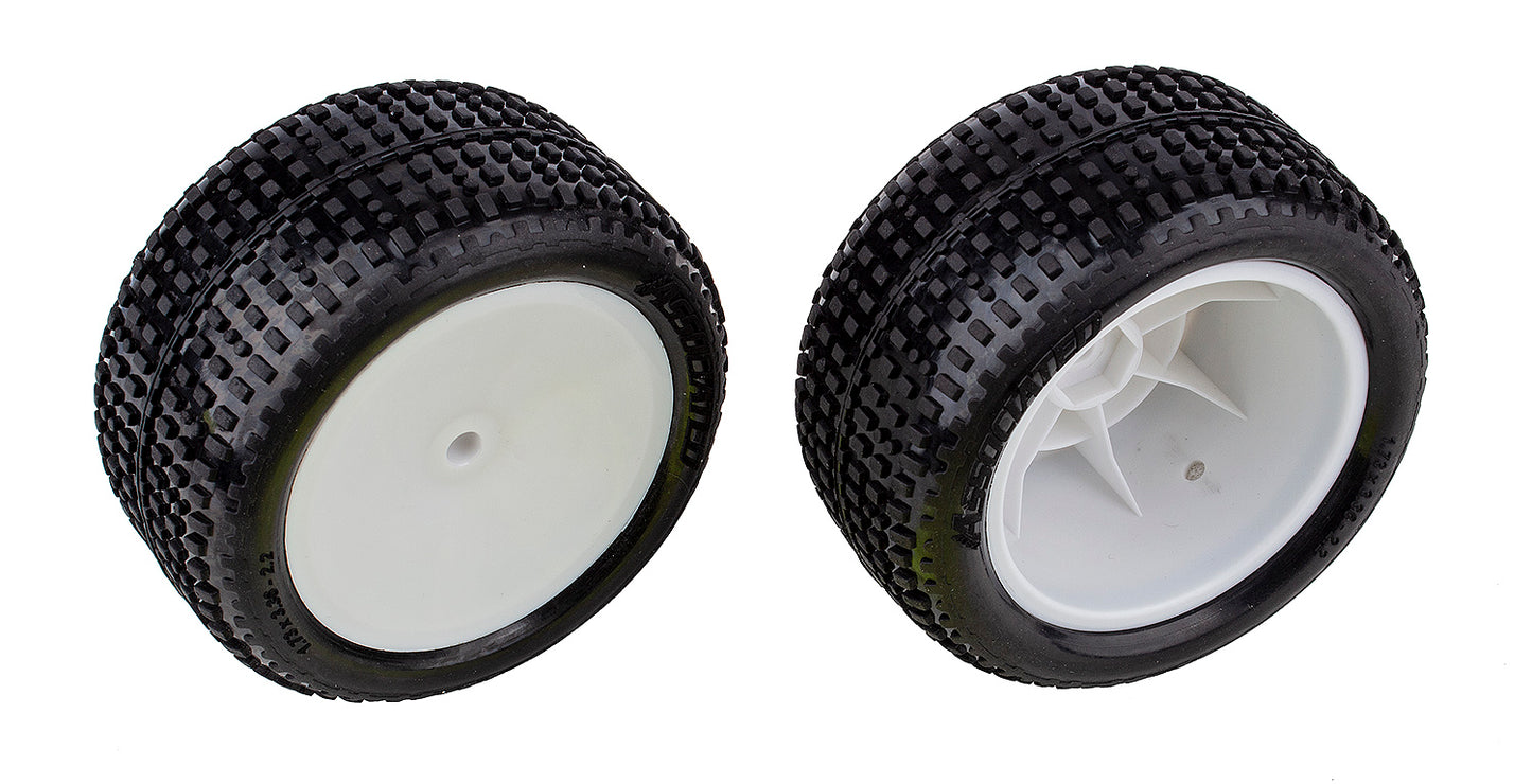 Team Associated ASC72019 RB10 Rear Wheels Tires
