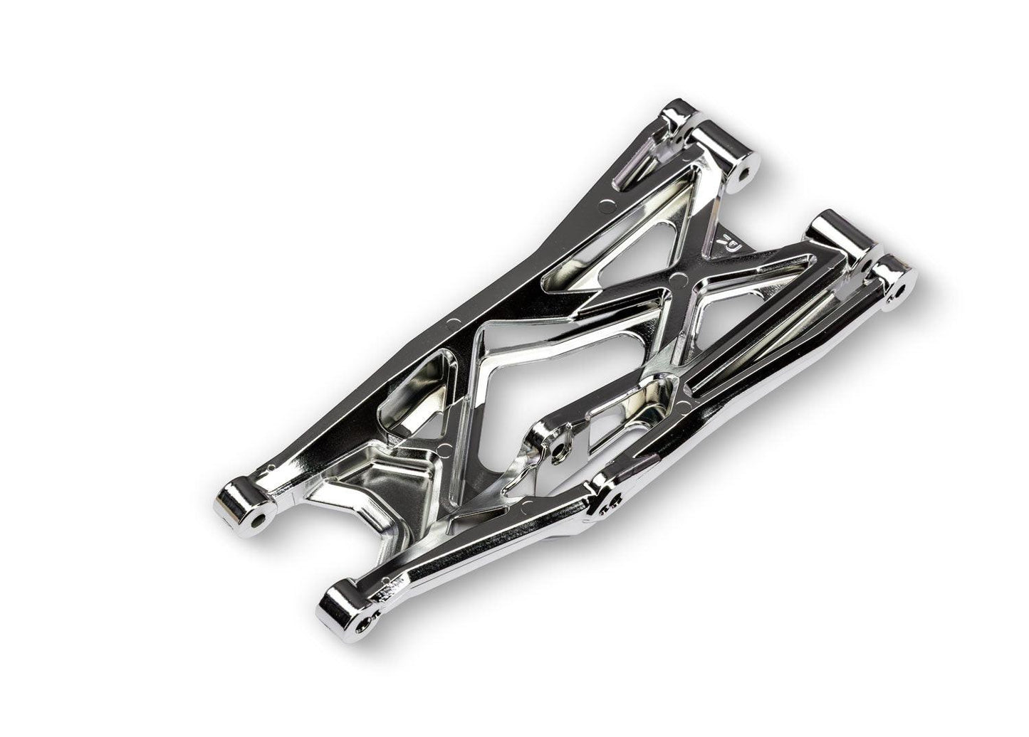 Traxxas 7830-CHRM Chrome Heavy-Duty Lower Right Suspension Arm: Sand Car.