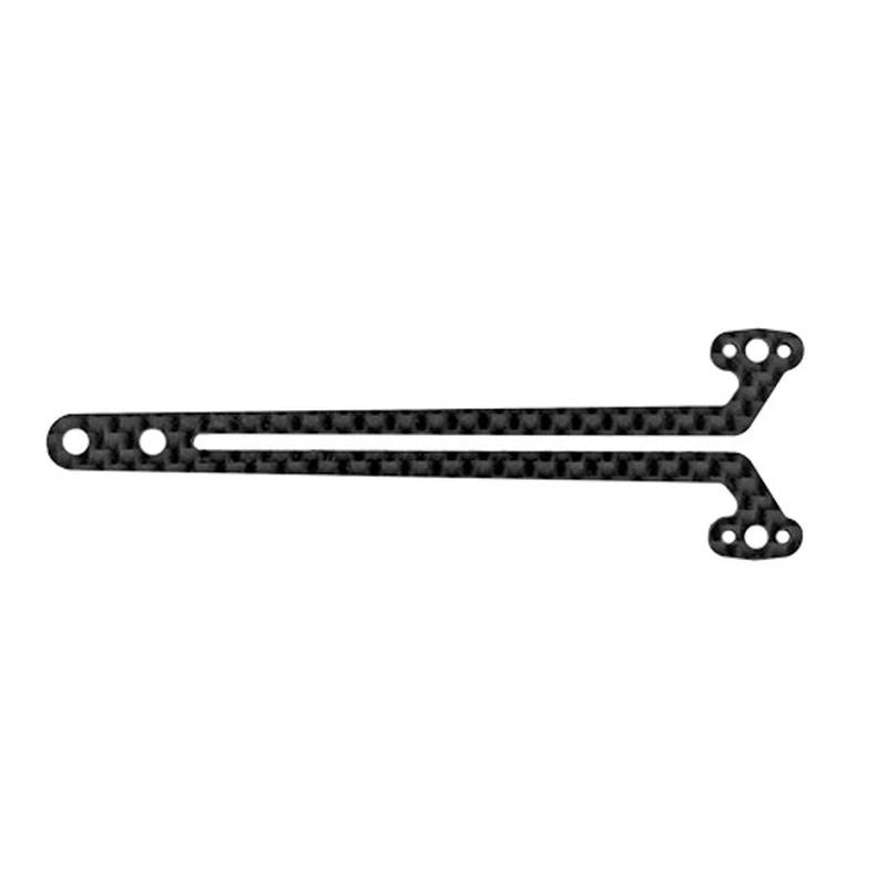 Associated 32008 RC10TC8 Carbon Fiber Flex Top Deck 2.5mm