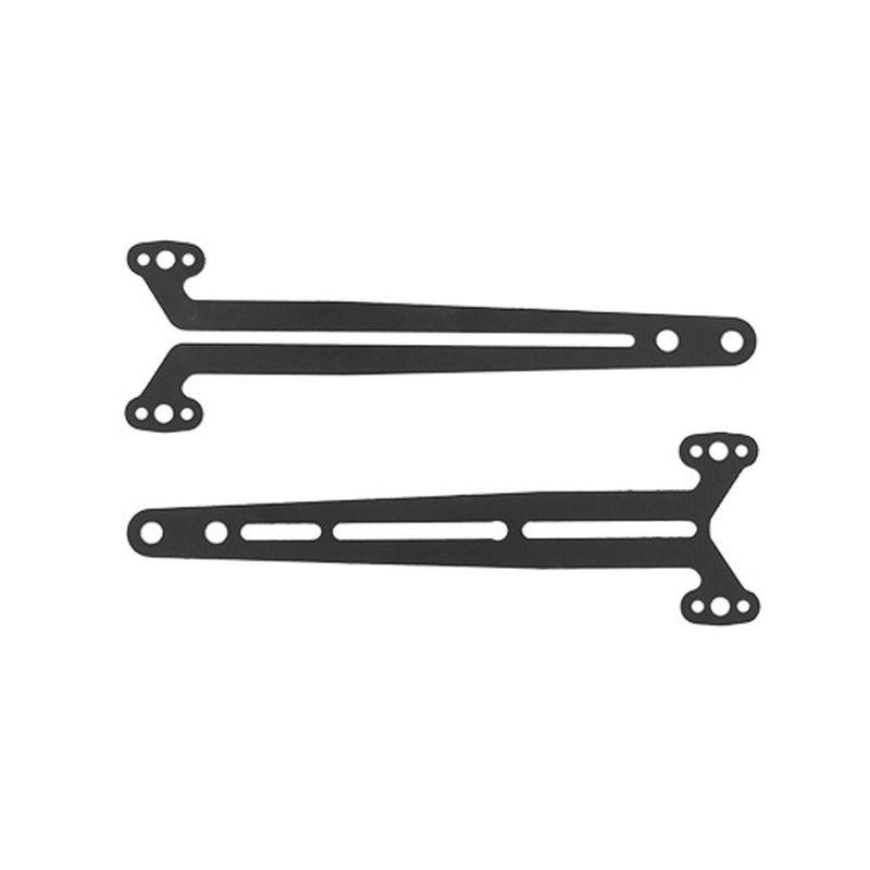 Associated 32086 RC10TC8 FT G10 Top Deck Set 2mm