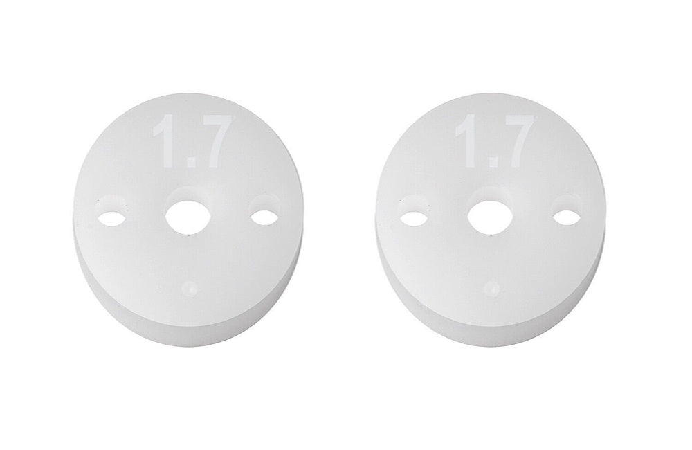 Team Associated ASC91933 13mm 2.5mm Shock Piston (2) (2x1.7mm) - PowerHobby