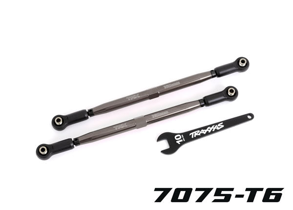 Traxxas 7897-GRAY Gray 188 mm WideMaxx TUBES Aluminum Toe Links