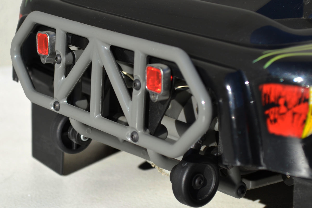 RPM 81006 Gray Rear Bumper installed