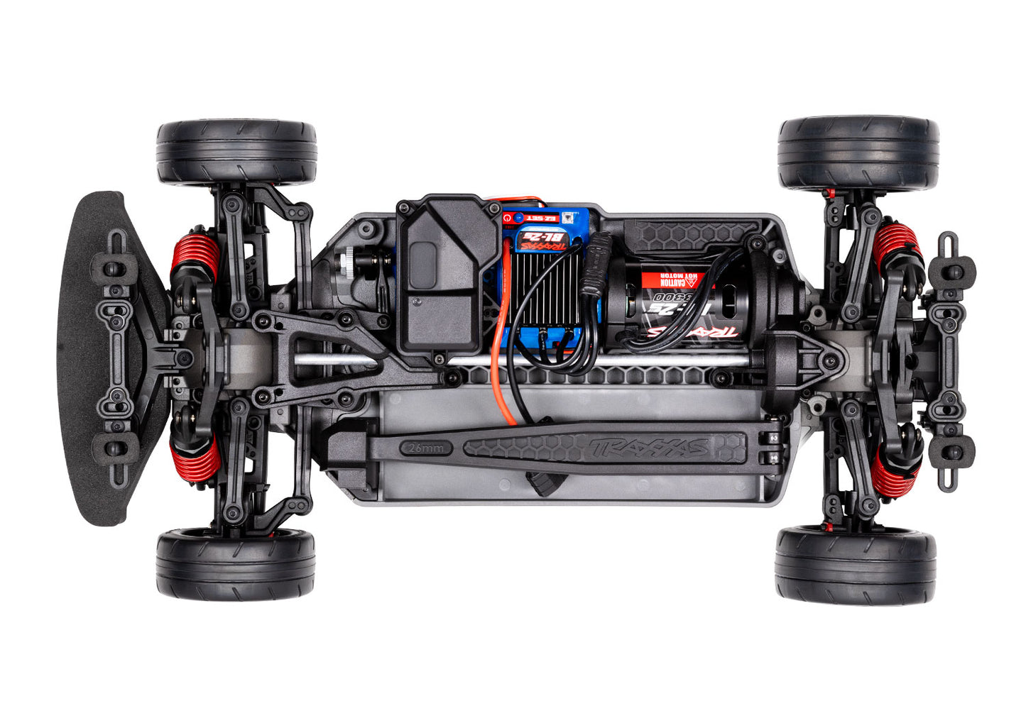 Traxxas 4-Tec 2.0 BL-2s 1/10 Brushless RTR Touring Car Chassis No Body