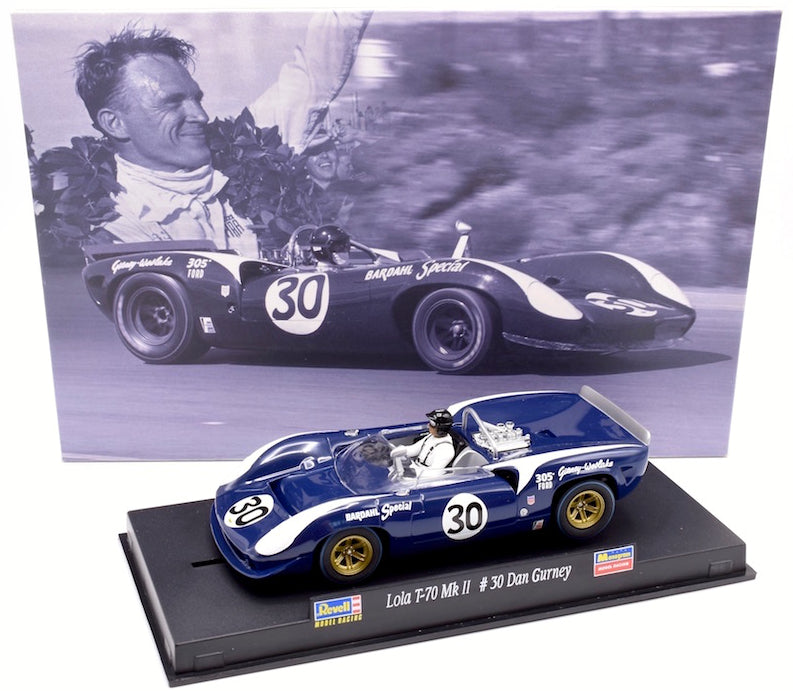 Revell Monogram Lola T-70 MKII Dan Gurney 1/32 Slot Car for
