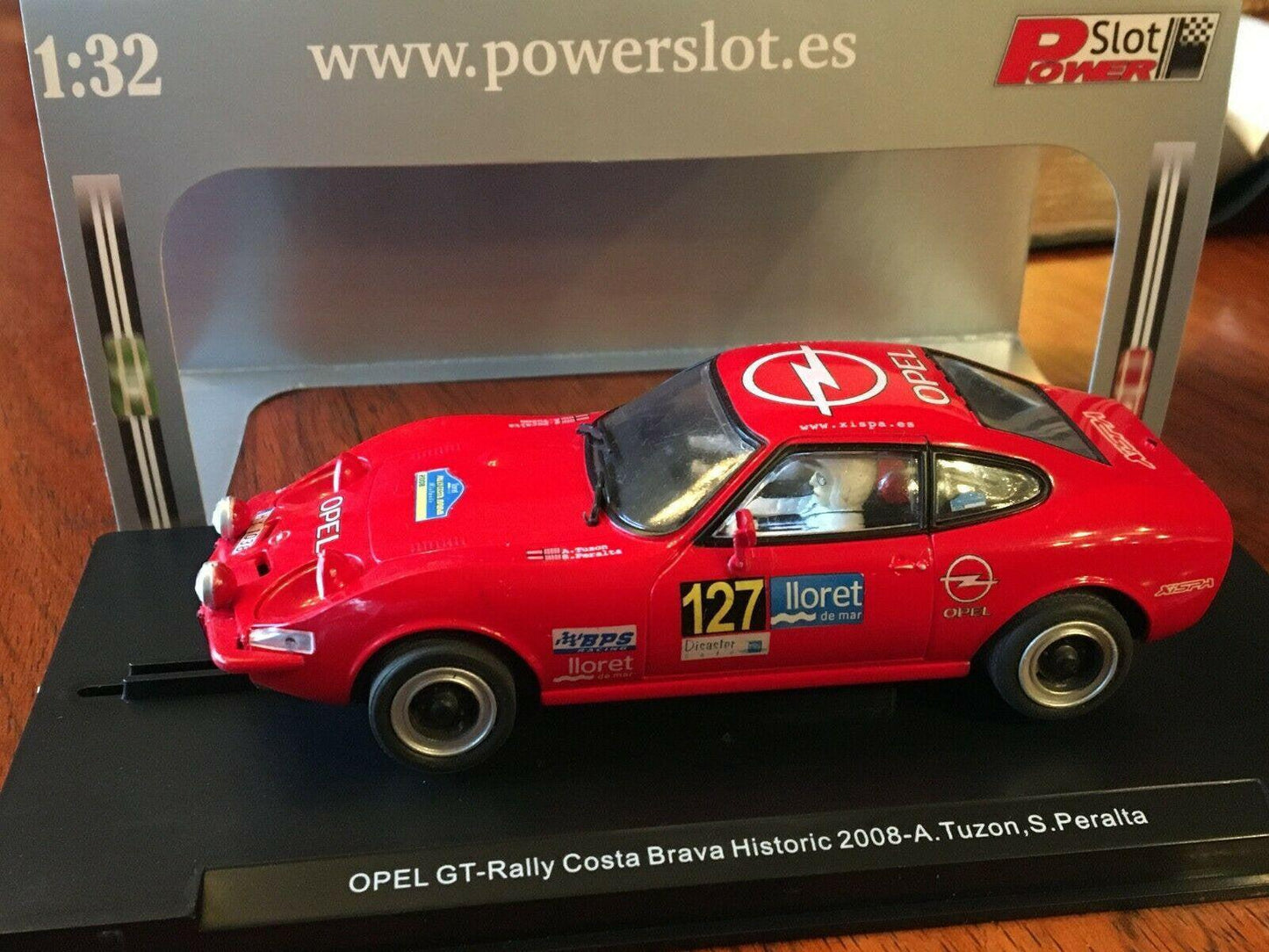 Powerslot Opel GT Costa Brava Historic 2008 Power 1/32 Slot Car 86985