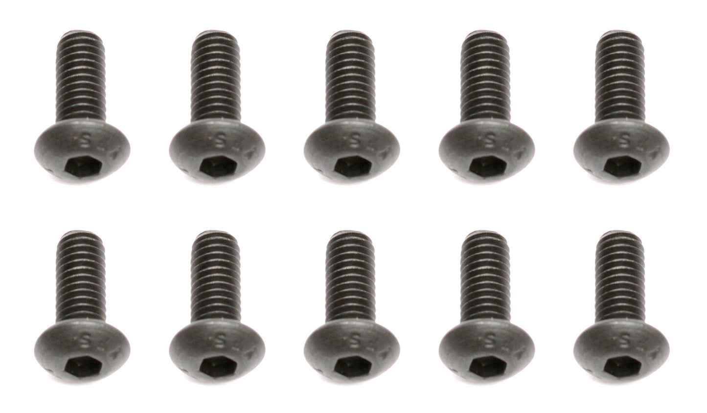 Team Associated ASC89206 M4x10 BHCS Screws