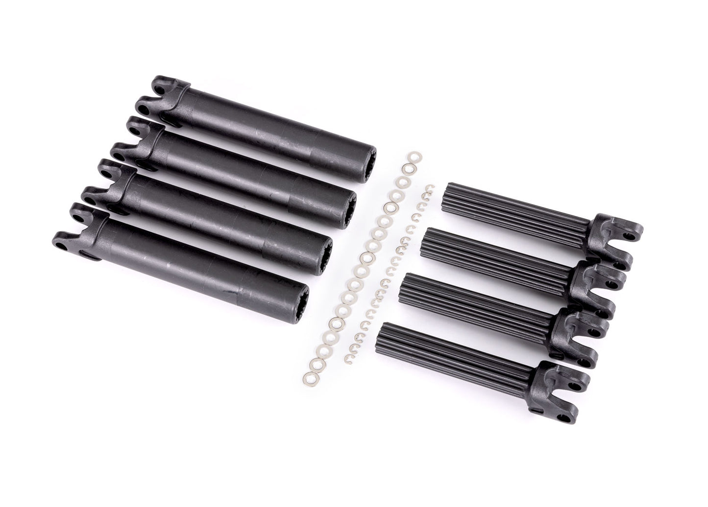 Traxxas 8993X WideMaxx Plastic Half Shaft Set