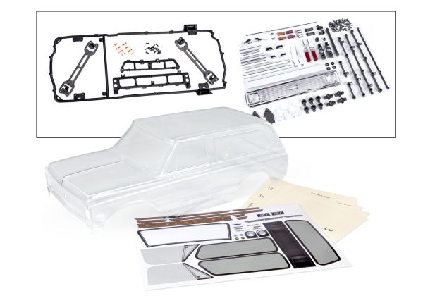 Traxxas 9130 Chevrolet Blazer Clear Body