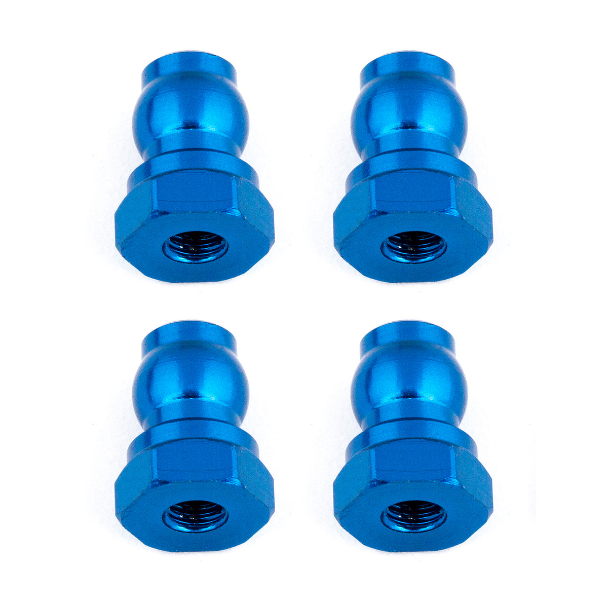 Team Associated ASC91815 Shock Bushings 7mm Aluminum